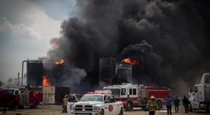 Diesel protecting facility explosion