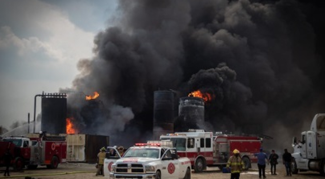 Diesel protecting facility explosion