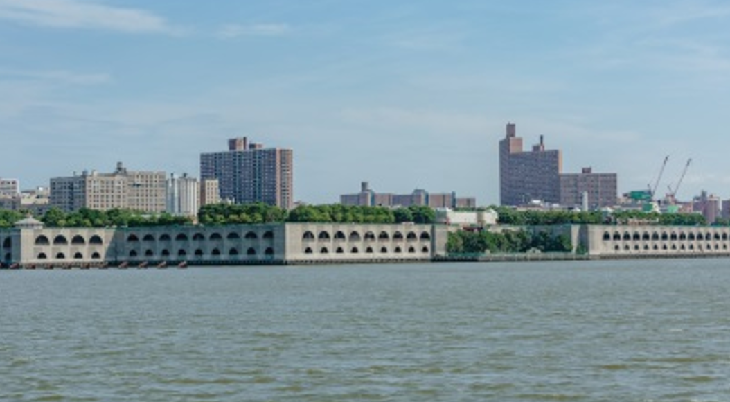 Explotion over boat in New York