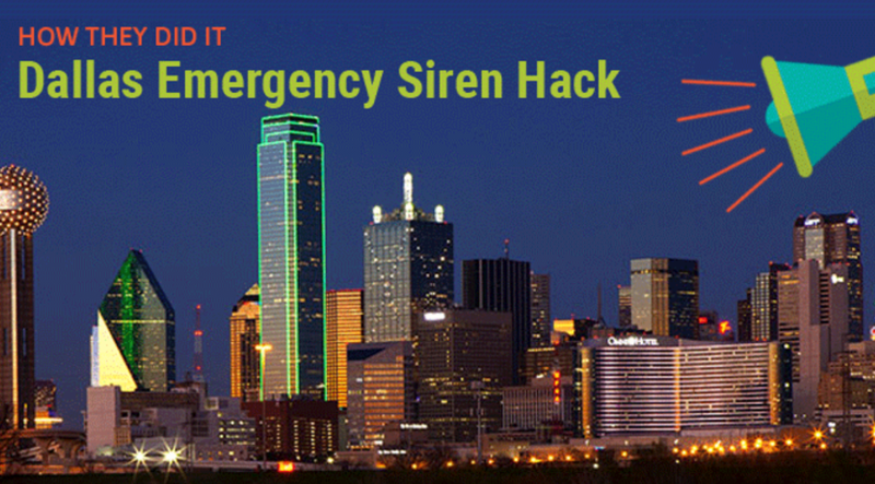 156 sirenas de emergencia fueron activadas por un hacker en la ciudad de Dallas USA 1