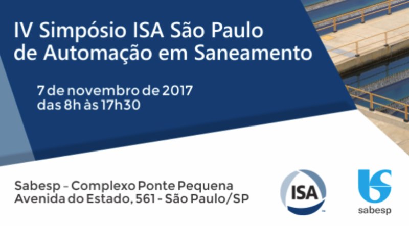 Estuvimos en el IV Simposio de Automatización en Aguas y Saneamiento organizado por ISA Sección São Paulo y Sabesp 1