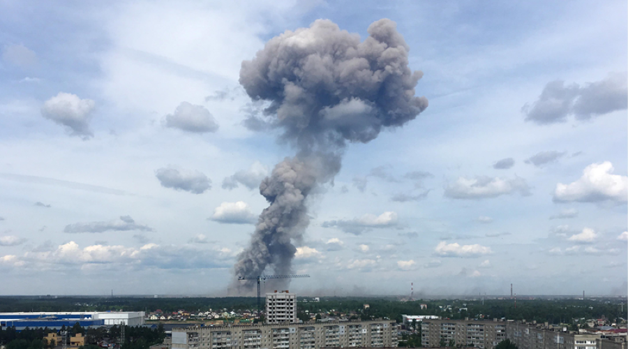 116 heridos por una explosión en una fábrica de explosivos en Rusia 1
