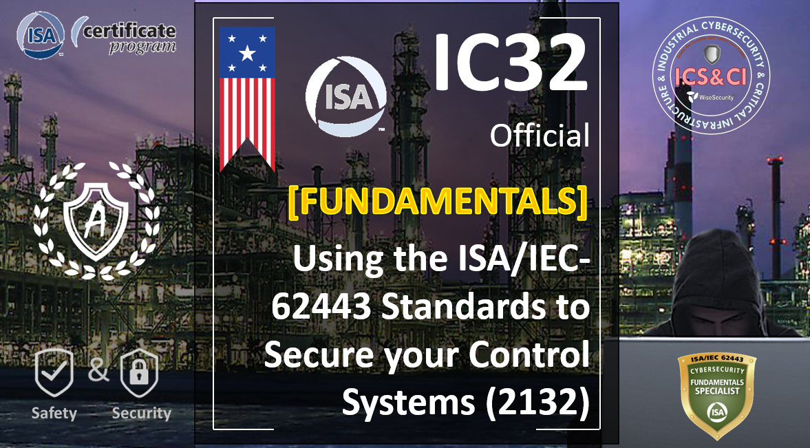 IC32/2132 Fundamentals of Industrial Cybersecurity