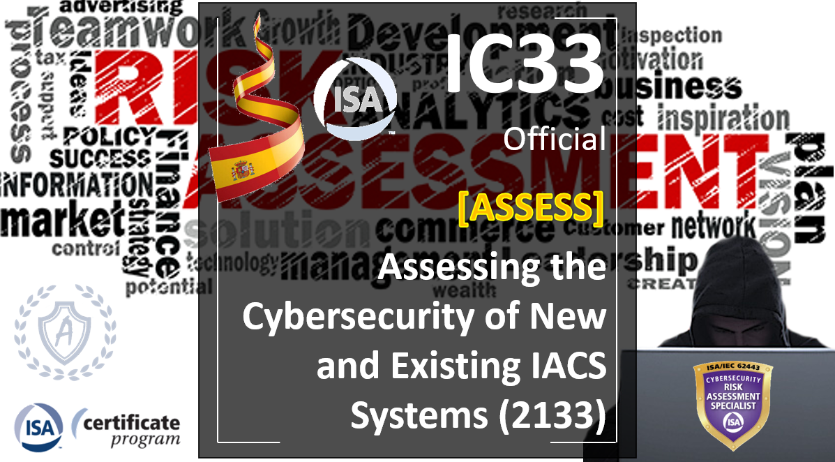IC33/2133 Evaluación de riesgos cibernéticos industriales