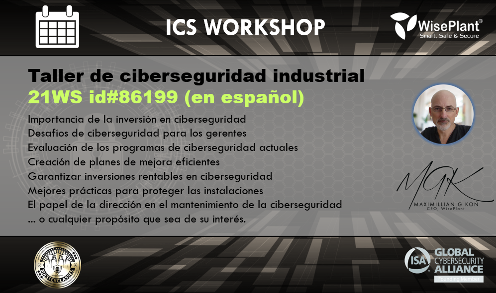 Taller de Ciberseguridad Industrial