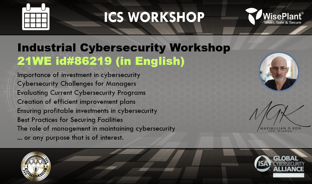 Industrial Cybersecurity Workshop